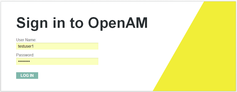 OpenAMLoginScreen