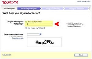 Lost Password Page