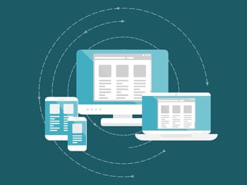 patient portal on different devices accessed with healthcare identity management